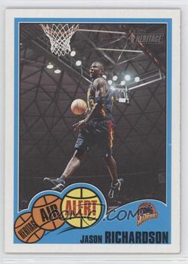 2001-02 Topps Heritage - Air Alert #AIR12 - Jason Richardson