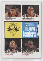 Team Leaders - Allan Houston, Marcus Camby, Charlie Ward