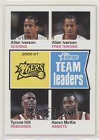 Team Leaders - Allen Iverson, Tyrone Hill, Aaron McKie