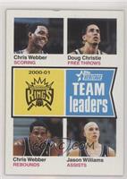 Team Leaders - Chris Webber, Jason Williams, Doug Christie [EX to NM]