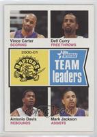 Team Leaders - Vince Carter, Dell Curry, Antonio Davis, Mark Jackson