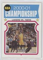 2000-01 Championship - Lakers vs. 76ers