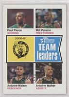Team Leaders - Paul Pierce, Milt Palacio, Antoine Walker