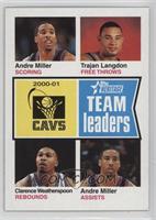 Team Leaders - Andre Miller, Trajan Langdon, Clarence Weatherspoon