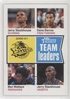 Team Leaders - Jerry Stackhouse, Dana Barros, Ben Wallace