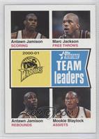 Team Leaders - Antawn Jamison, Marc Jackson, Mookie Blaylock