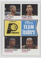 Team Leaders - Jalen Rose, Reggie Miller, Jermaine O'Neal, Travis Best