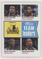 Team Leaders - Kevin Garnett, Terrell Brandon