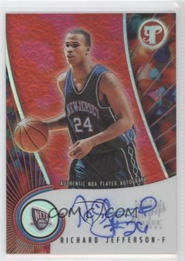 2001-02 Topps Pristine - Autographs #A-RJ - Richard Jefferson