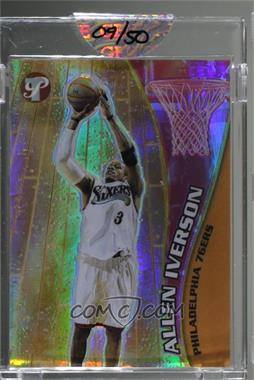 2001-02 Topps Pristine - [Base] - Refractor #1 - Allen Iverson /50 [Uncirculated]