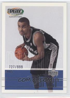 2001-02 UD Playmakers Limited - [Base] #133 - Tony Parker /999