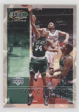 2001-02 UD Playmakers Limited - [Base] #6 - Paul Pierce