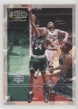 2001-02 UD Playmakers Limited - [Base] #6 - Paul Pierce