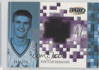 2001-02 UD Playmakers Limited - Player's Club Shooting Shirts #AK-S - Andrei Kirilenko /350