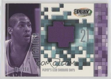 2001-02 UD Playmakers Limited - Player's Club Shooting Shirts #JA-S - Jamaal Magloire /350