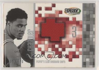 2001-02 UD Playmakers Limited - Player's Club Shooting Shirts #TC-S - Tyson Chandler /350