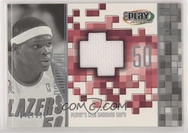 2001-02 UD Playmakers Limited - Player's Club Shooting Shirts #ZR-S - Zach Randolph /350