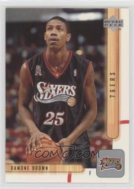 2001-02 Upper Deck - [Base] #350 - Damone Brown