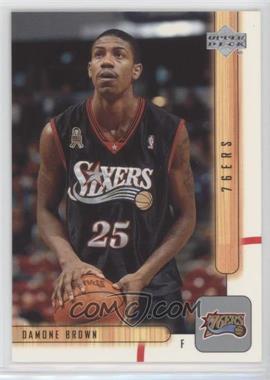 2001-02 Upper Deck - [Base] #350 - Damone Brown