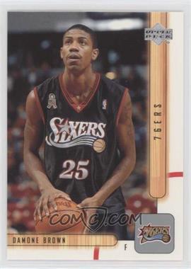 2001-02 Upper Deck - [Base] #350 - Damone Brown