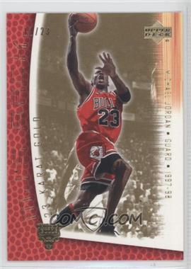 2001-02 Upper Deck - MJ's Back - 23 Karat Gold #MJ-29 - Michael Jordan /23