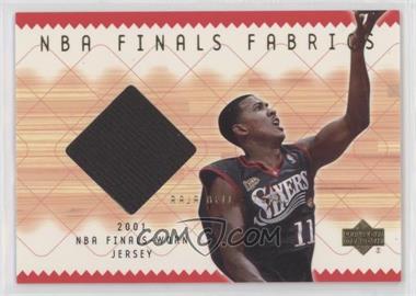 2001-02 Upper Deck - NBA Finals Fabrics #RJ-F - Raja Bell