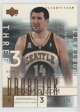 2001-02 Upper Deck Flight Team - [Base] - Copper #116.1 - Predrag Drobnjak (Portrait) /125