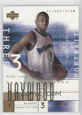 2001-02 Upper Deck Flight Team - [Base] - Gold #106.1 - Brendan Haywood (Portrait) /50