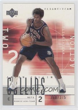 2001-02 Upper Deck Flight Team - [Base] #123.2 - Jason Collins (Action) /375