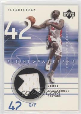 2001-02 Upper Deck Flight Team - Flight Patterns #JS - Jerry Stackhouse