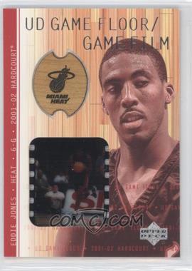 2001-02 Upper Deck Hardcourt - UD Game Floor - /Game Film #EJ-F - Eddie Jones