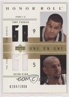 One on One - Jason Kidd, Tony Parker #/1,000