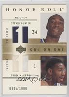 One on One - Steven Hunter, Tracy McGrady #/1,000