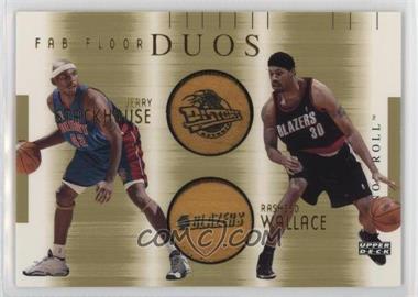 2001-02 Upper Deck Honor Roll - Fab Floor Duos #JS/RW-F - Jerry Stackhouse, Rasheed Wallace