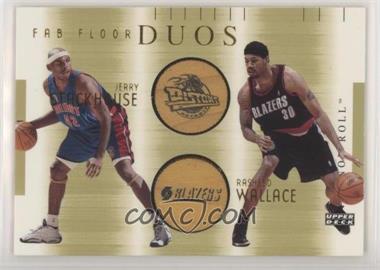 2001-02 Upper Deck Honor Roll - Fab Floor Duos #JS/RW-F - Jerry Stackhouse, Rasheed Wallace