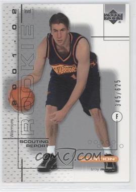 2001-02 Upper Deck Ovation - [Base] #108.3 - Troy Murphy (Scouting Report) /625