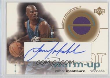 2001-02 Upper Deck Ovation - Superstar Warm-Up - Signed #JM-S - Jamal Mashburn