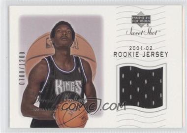 2001-02 Upper Deck Sweet Shot - Base Rookie Jersey #101 - Gerald Wallace /1200