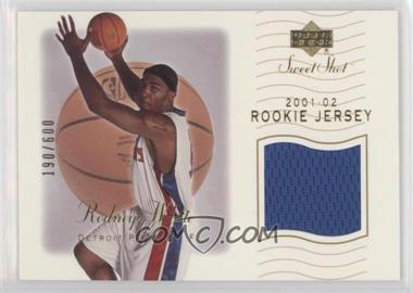 2001-02 Upper Deck Sweet Shot - Base Rookie Jersey #115 - Rodney White /600 [EX to NM]