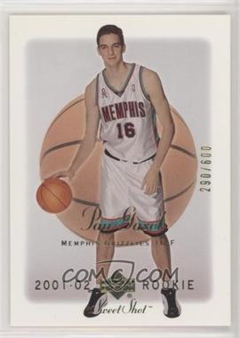 2001-02 Upper Deck Sweet Shot - [Base] #120 - Pau Gasol /600