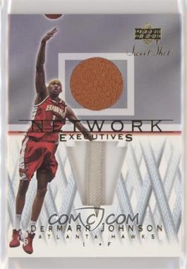 2001-02 Upper Deck Sweet Shot - Network Executives #DJ-N - DerMarr Johnson