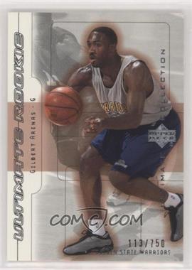2001-02 Upper Deck Ultimate Collection - [Base] #62 - Gilbert Arenas /750