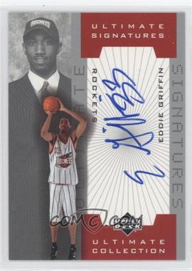 2001-02 Upper Deck Ultimate Collection - Ultimate Signatures #EG-A - Eddie Griffin