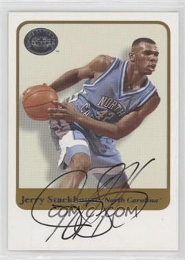 2001 Fleer Greats of the Game - Autographs #_JEST - Jerry Stackhouse [Good to VG‑EX]