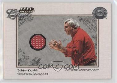 2001 Fleer Greats of the Game - Feel the Game Classics #_BOKN.2 - Bob Knight (Hands Out)