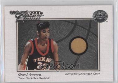 2001 Fleer Greats of the Game - Feel the Game Hardwood Classics #_SHSW - Sheryl Swoopes
