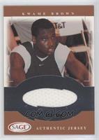 Kwame Brown #/300