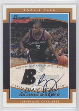 2002-03 Bowman Signature - [Base] #SE-DW - Dajuan Wagner /999