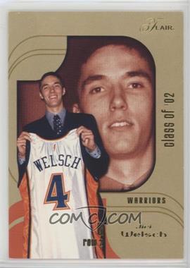 2002-03 Flair - [Base] - Row 2 #110 - Class of '02 - Jiri Welsch /25