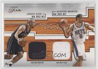 Jason Kidd, Kenyon Martin [Noted] #/250